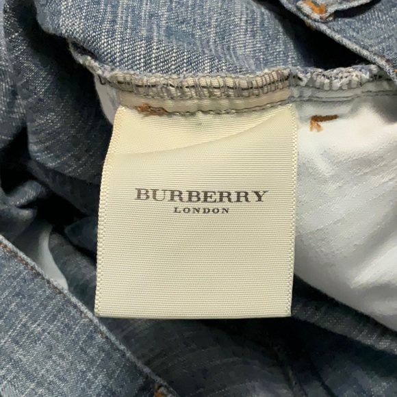 Burberry London Women’s Linen/Cotton Wide Leg Trouser Size 38R - Picture 8 of 12